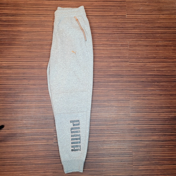 Puma Light Gray Zip-up Hoodie & Joggers Set - Picture 6 of 12